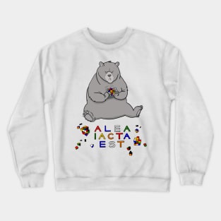 The Bear and the Cube Crewneck Sweatshirt